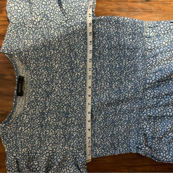 Floral Print Maxi Dress Short Sleeve Flowy Perfect For Summer - Picture 9 of 10